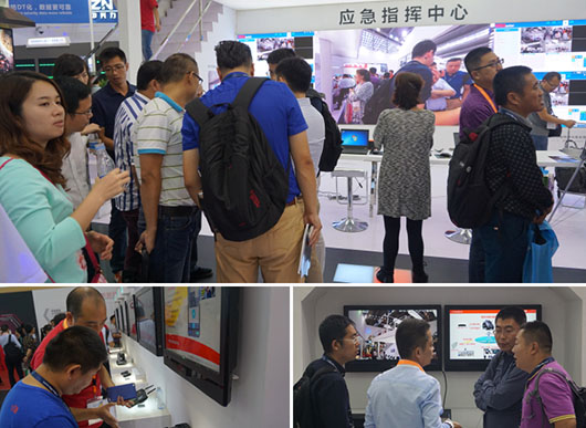 應(yīng)急指揮區(qū)域人頭攢動